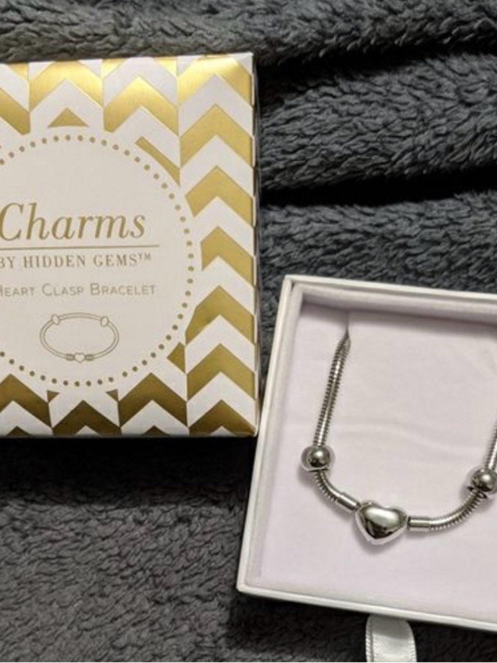 Silver Heart Bracelet